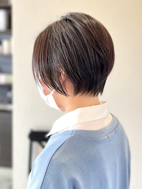 【filo 明比】 髪質改善ストレートを活かすショートスタイル☆