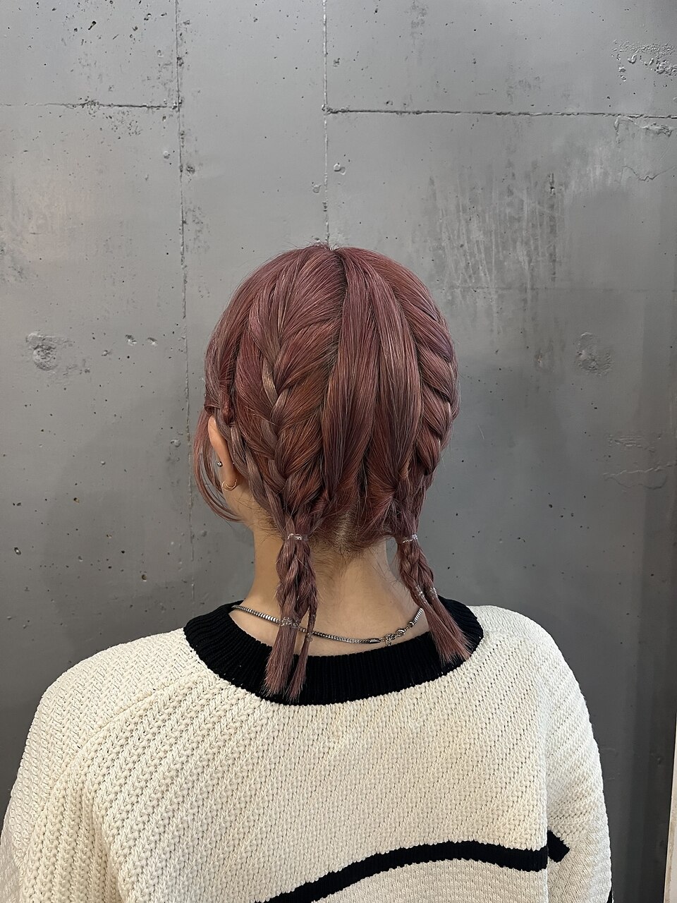 三つ編みたくさんツイン：L177692870｜パム 恵比寿(PAM.)のヘア