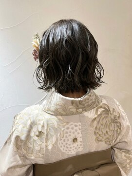 ネオリーブアオバ 高田馬場店(Neolive aoba) 卒業式☆袴着付け＋ヘアセット