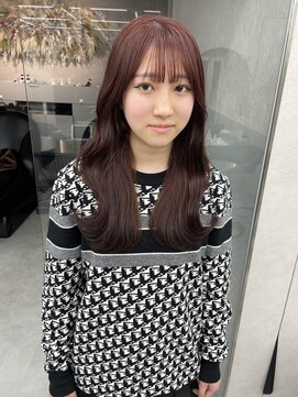 ロンド マーレ 天神大名店(Lond mare) イメチェン/チェリーブラウン/フェミニン/髪質改善