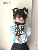 タグマル&nbsp;推し活！イベントヘアセット☆ツインのお団子ヘア☆