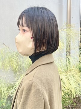 ブランロール 中目黒店(Blanl'or) 大人ガーリー/ダークアッシュ/似合わせカット/レイヤーカット