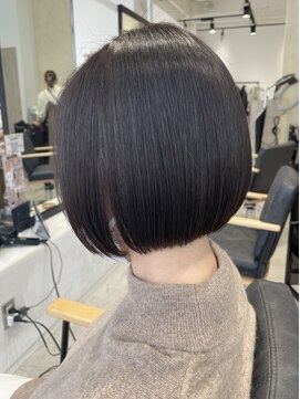 ネオリーブウリ 二子玉川店(Neolive uri) 大人ガーリーチョコレートモード プリカール韓国ボブ