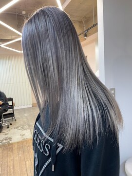 ジャンクス 千葉(junks) グレージュカラー/シルキーベージュ/艶髪ボブ[千葉/千葉中央]