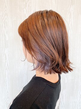 オリオリ(OliOli) 透明感インナーカラー×外ハネスタイル