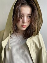 ロカ(roka)&nbsp;グレージュ/暗髪/前髪なし