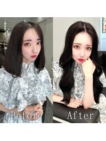 あるじゃんすー 名古屋店&nbsp;ダークネイビー#シールエクステ#韓国#ヨシンモリ#モード#名古屋