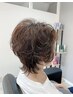 【大人女性に】カット＋パーマ＋トリートメント＋頭浸浴 　￥17,700→￥16,480