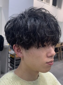 フィフス 渋谷(fifth) 緩めツイストスパイラル無造作シャドウパーマ渋谷メンズ