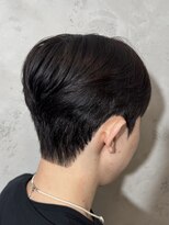 ノラ ヘアーサロン(NORA HAIR SALON) 韓国シースルーマッシュ黒髪マッシュカルマパーマダウンパーマ