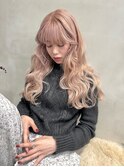 【fev_hana】pinkでつくるクリーミィなブロンド