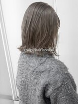 パークレーン アイス イヴェン(park lane ICI yeven)&nbsp;ブリーチなしダブルカラー20代30代40代グレージュレイヤーカット