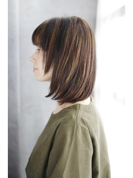 シュシュット(chouchoute) メルティカラー髪質改善ウェーブミディアム似合わせカット/201