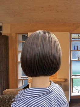 アトリエ マニマニ atelier間間mani‐maniの写真/ライフスタイルに合わせた“あなたらしいカラー”をご提案。髪に優しい薬剤も人気の理由です