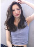 【ROSE】ブルーカラー＿ブリーチなしカラー＿レイヤーカット