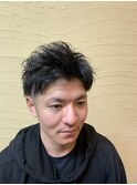 ツイスト風シークレットパーマ