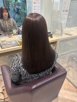 ファースト 仙台店(first) ホワイトグレージュ/デジタルパーマ/チェリーブラウン/広瀬通