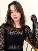 レイヤーカット白髪ぼかしハイライトダブルカラーインナーカラー