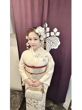 五三桐 村上 総刺繍胡蝶蘭　訪問着　162センチ迄の方にオススメ♪
