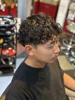 グリッツ (GLITZ) メンズツーブロックカットスペインカール