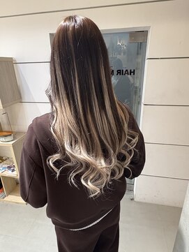 エクステバレイヤージュ ブリーチなしエクステ