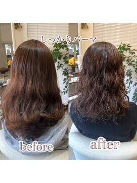 ロングスパイラルパーマ