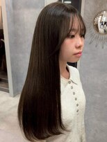 ポジ(poji)&nbsp;グレージュ　艶髪　髪質改善　ブリーチ　ピンクベージュ　艶髪