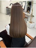 ツヤ髪ベージュ　髪質改善