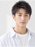 束感アップバング