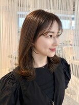 ヘアーサロン クスキ(hair salon KUSUKI) 鎖骨ミディアムスタイル
