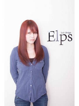 ヘアーデザイン エルピス(hair design Elps) パステルピンク