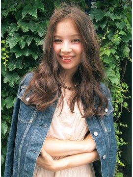 ローブ アオヤマ(LOAVE AOYAMA) 【LOAVE】 外国人風　/ 70'ヌーディーロング×フレンチガール