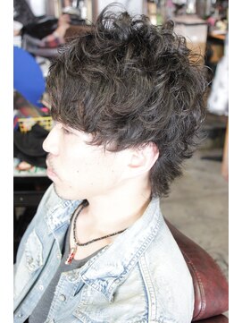 オーバーキャプテンネイキッド(OVER CAPTAIN NAKED) トレンドシルエット★外ハネパーマデザイン