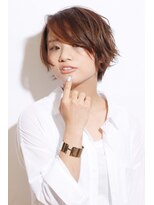 ラウンジ モリオ イケブクロ(Lounge MORIO Ikebukuro) 【morio池袋】抜け感たっぷり前下がり小顔ショートボブ