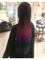 ロジ(Roji) 【Roji】紫×青 パンチ系カラー