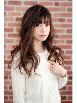 シュガービー(SUGAR-B) 【SUGAR-B】ツヤふわベージュロング