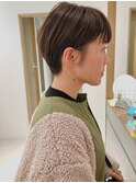 前髪短めショート/八田