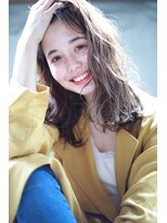 リアン(Lien)&nbsp;Lien☆シアーアッシュベージュ×ニュアンスウェーブ　立川