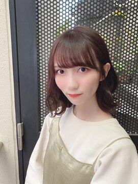 サロンドミルク 原宿(salon de MiLK) 【salon de MiLK 原宿】大人ウェーブ×ローズピンク