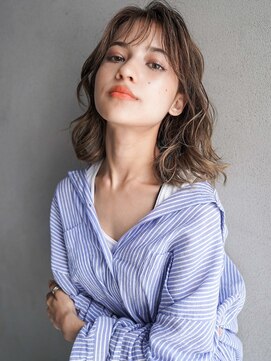 カンナ(Canna) ミディアム/イメチェン前髪/暗髪/ハイライトカラー/髪質改善20代