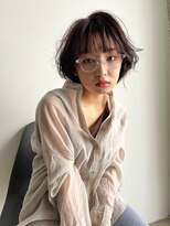 イースエモーション(ease et motion) 【天神 今泉 大名】ウェービーボブ シアー カシスベージュ