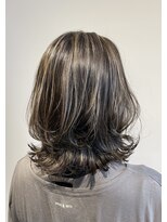 ミッツスタイル 福島(MIITS STYLE)&nbsp;レイヤーボブ×ハイライト