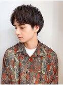 横浜☆2way アップバング ナチュラルマッシュ