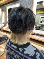 ルーム(Room)&nbsp;マッシュウルフ☆インナーカラー/ペールベージュ/メンズインナー