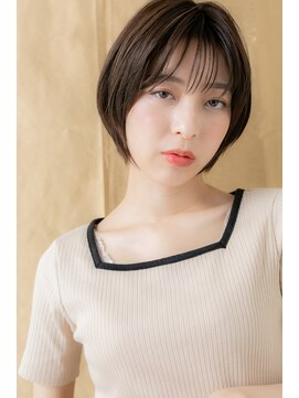 カバーヘア ブリス 戸田公園西口店(COVER HAIR bliss) 小顔矯正立体カットレディースショートY戸田公園30代40代50代
