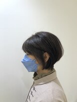 アッシュ 町田駅前通り店(Ash)&nbsp;【Ash町田駅前通り店　大工園知広】丸みのあるボブ