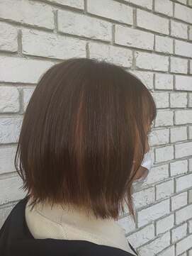 オーガニックエコ 川越(organic+eco) ぷつっとボブ×インナーカラー