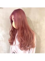 ゲーム 渋谷店(GAME)&nbsp;ダブルカラーピンクベージュケアブリーチハイトーン髪質改善