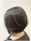 髪質改善 前下がりボブ