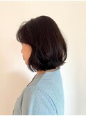 大人可愛い20代30代40代◎似合わせカットフルバングイメチェン